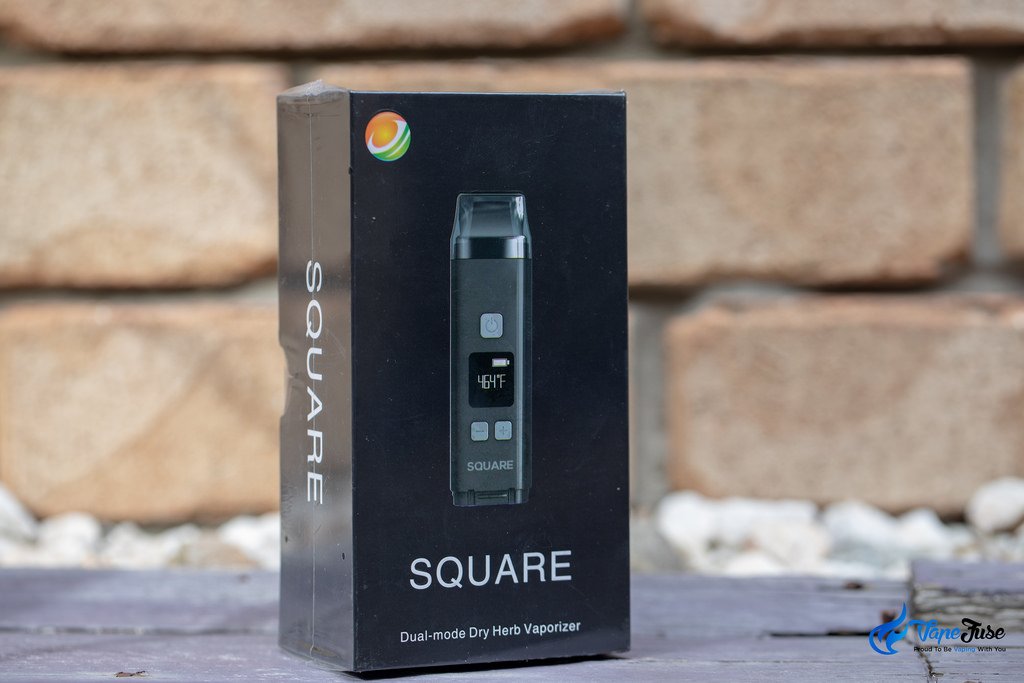 Square Dual Mode Digital Portable Vaporizer -Box