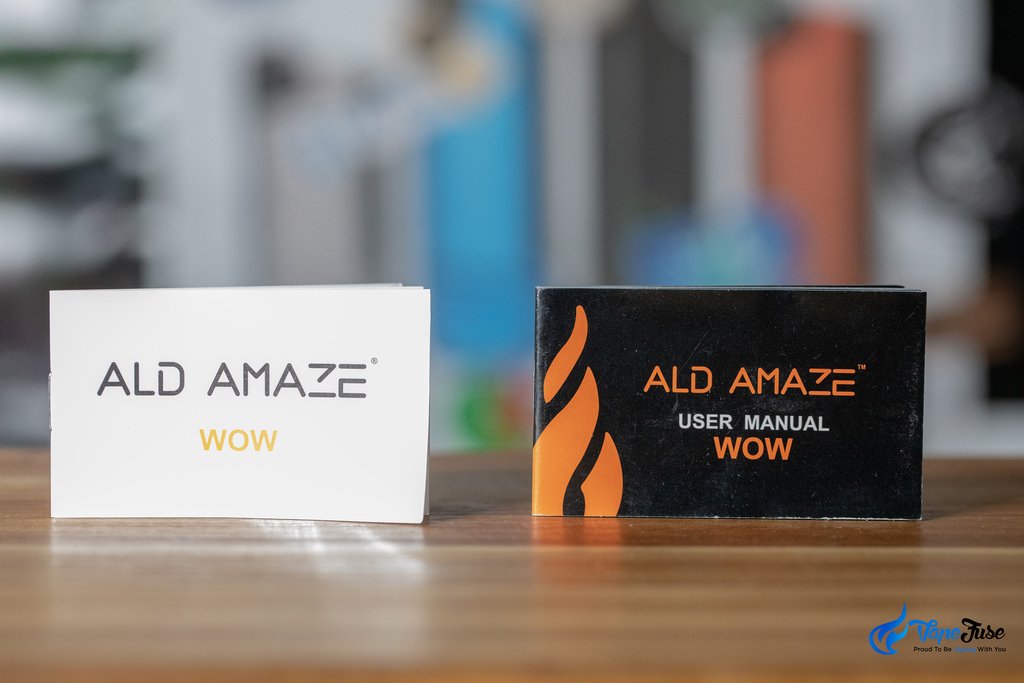 ALD Amaze WOW vs ALD Amaze WOW V2 - user manual