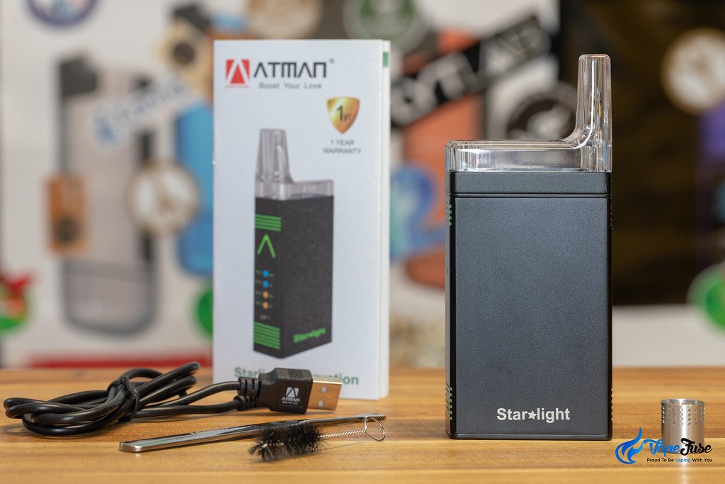 Atman Starlight Portable Vaporzier What's in the box